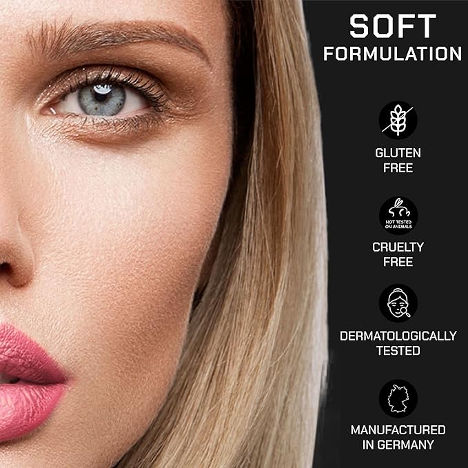 Radiant Professional Waterproof Lip Liner Pencil - Long Lasting Lip Liner for Defined Lips - Soft & Creamy Lipliner with Vitamin E - 1.20 g, (10 CHERRY)