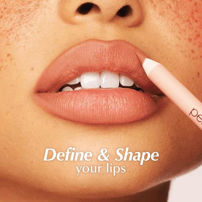 PERSONA Lip Liner Pencil | Creamy, Long-Wear Matte Pencil with Jojoba Oil | Hydrating & Easy to Apply | Shapes, Defines & Contours Lips | Vegan, Cruelty-Free, Paraben-Free | Made in USA, 90210