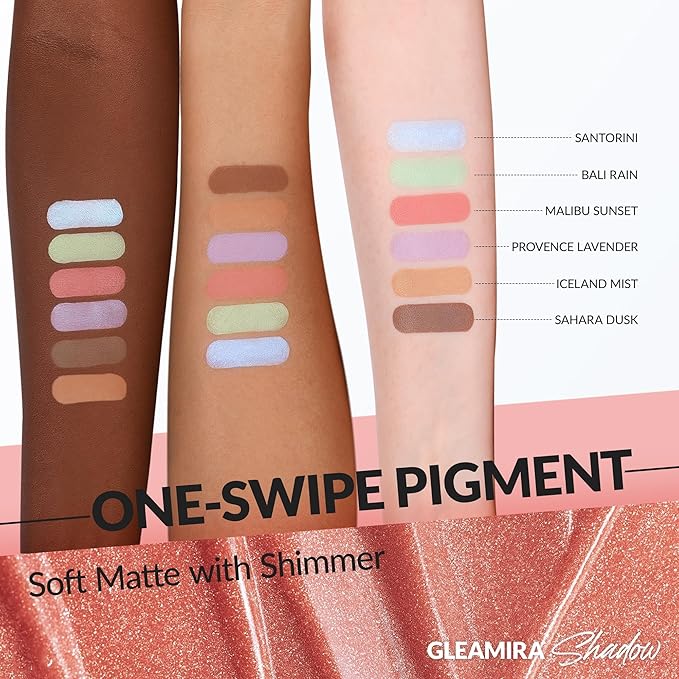 BEPHOLAN Matte Rose Pink Liquid Eyeshadow With Subtle Shimmer.Waterproof,Long-Lasting, Neutral Naked Smooth Creamy Eyeshadow Lightweight(Malibu Sunset 04#)