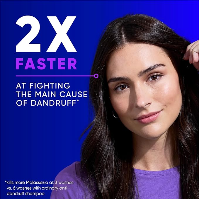 Head & Shoulders Dandruff Shampoo, Clinical Strength Advanced Oil Control, Our Maximum Anti-Dandruff Prescription-Strength Formula, Flake Protection, Seborrheic Dermatitis Relief, Citrus, 13.5 Fl Oz