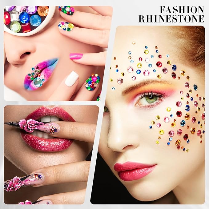 Novani 576 Pieces Flatback Rhinestones Glass Round Gems Mocha Rose Crystals for Nail Art DIY Crafts Clothes Shoes,SS30,6.4-6.6mm