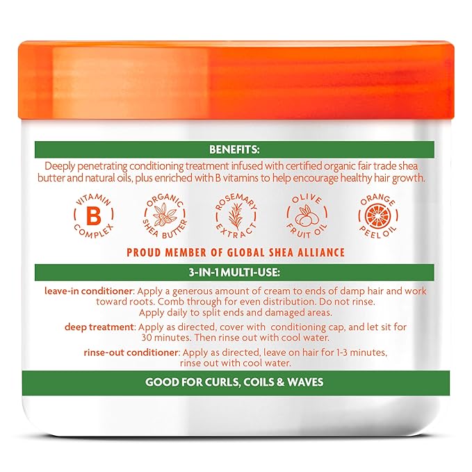 Cantu Leave-In Conditioning Repair Cream with Shea Butter, 16 oz (Pack of 12)