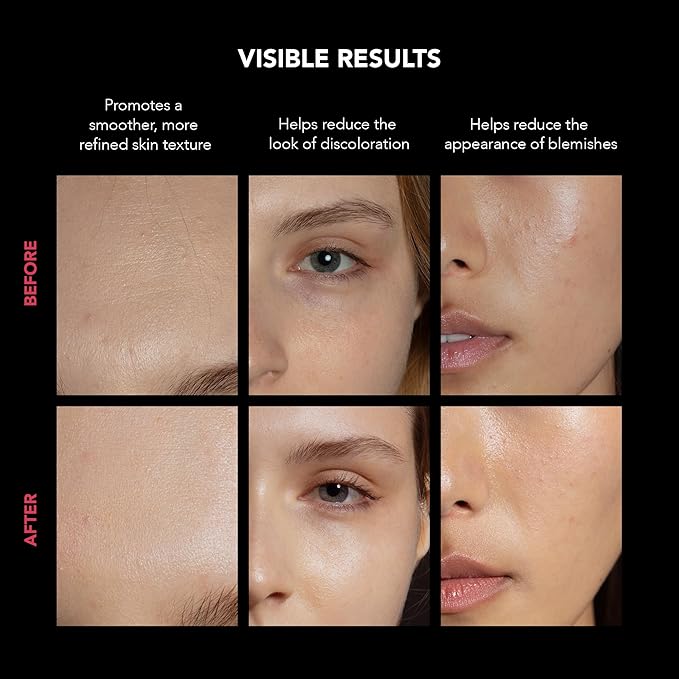 FAQ 202 Face Mask Device + Red Light Peptide Serum Bundle – 8-Mode Wireless Mask with 600 Light Points – Wearable Skincare Set