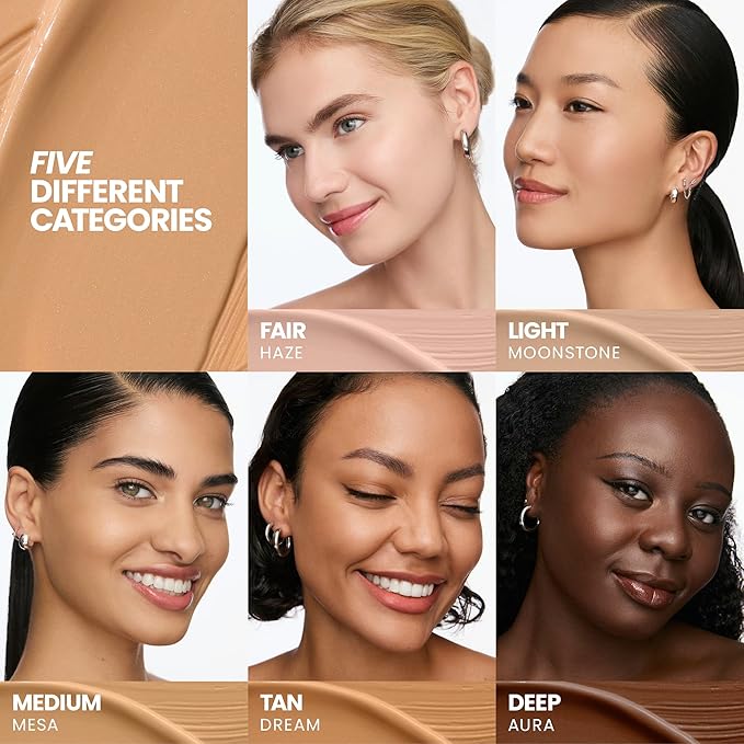 Wonderskin Hyper Bond All-Day Stay Serum Foundation – Waterproof, Transfer-Proof, 24HR Longwear Face Makeup with Niacinamide & Hyaluronic Acid – Lightweight, Natural Finish (Soul)
