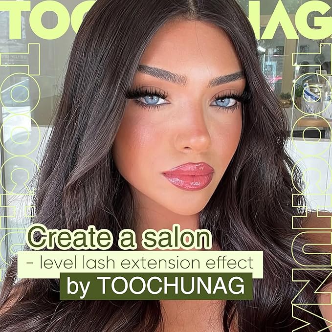 Thick Eyelash Clusters Spikes Lash Clusters D Curly Volume Cluster Eyelash Extensions 300D12-20mm Russian Individual Lashes Mink DIY Spiky Eyelashes Extension by TOOCHUNAG