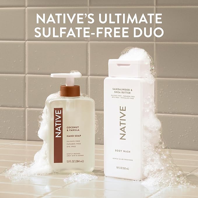 Native Sandalwood & Shea Butter Body Wash 36 fl oz
