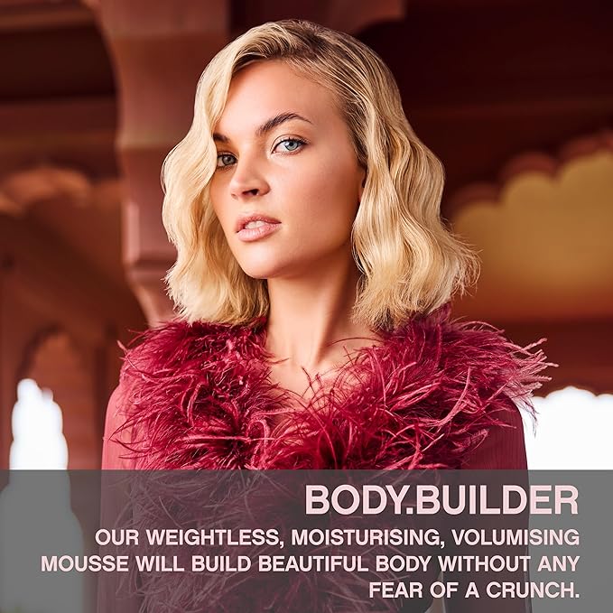 KEVIN.MURPHY BODY.BUILDER - Hair volumising Mousse - For All Types - Weightless & Sulphate-Free Hair Mousse - Hair Care Treatment - With Tangerine Peel Oil - 350 mL / 11.8 fl oz (Pack of 2)