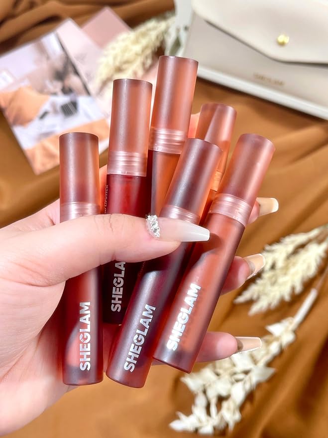 SHEGLAM Soft Haze Lip Blur Waterproof Liquid Lipstick Matte Transfer-Proof Lip Tint Lasting Super Stay Lip Stain-Text Me