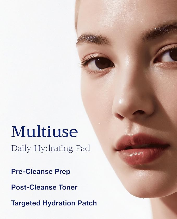 Nuborn Cell Oasis Pad | Korean Skin Care Toner Pads with Stem Cell Serum & PHA | Hydrating Face Cleansing Pads for Glowing Skin, 70 Count