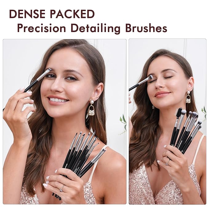 Bueart Design 36Pcs PRO Grade Makeup Brush Set with Super Holder,for discerning beauty enthusiasts&professionals Makeup Artist Crafted for your ultimate instrument for flawless,pro-grade artistry