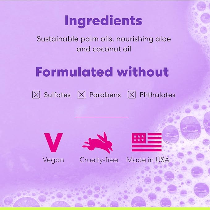 Beautyblender Blendercleanser Tool Scrub Solid Cleanser – Lavender Makeup Sponge & Brush Cleansing Bar – Hand, Sponge, and Brush Cleanser, Removes Makeup & Buildup, Travel-Friendly, 1 oz