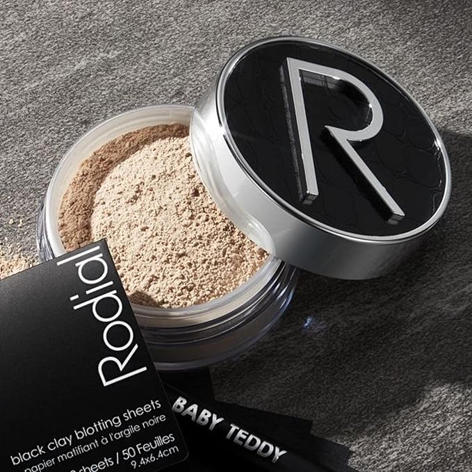 Rodial Glass Powder 0.63 oz - Skin-Perfecting Loose Setting Powder for a Soft-Focus Glow, Blurring & Shine-Control for a Smooth, Luminous Glass Skin Look