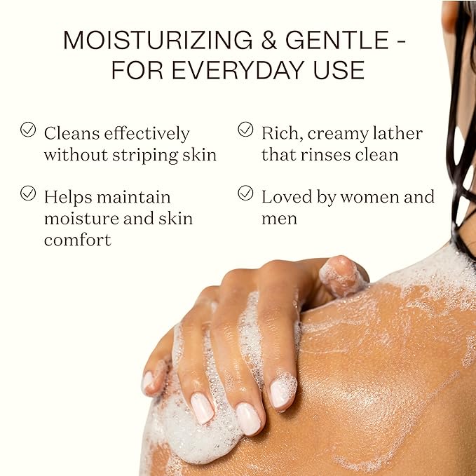Ingreendients Natural Body Wash With Organic Ingredients - Moisturizing For Dry and Sensitive Skin, Vegan, Cruelty Free, Sulfate Free, Betaine Free (2 x 16 FL. Oz)