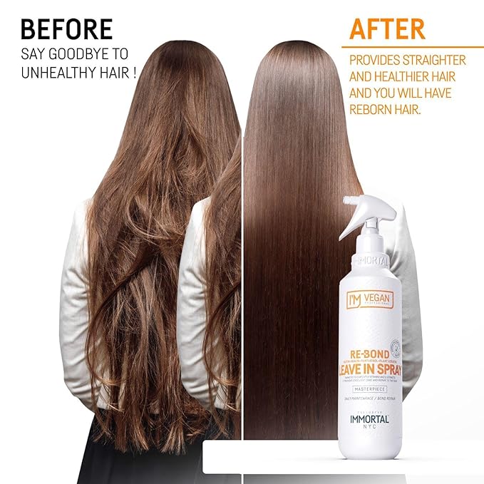 Immortal NYC Re-Bond Leave-In Spray - Vegan Hair Repair