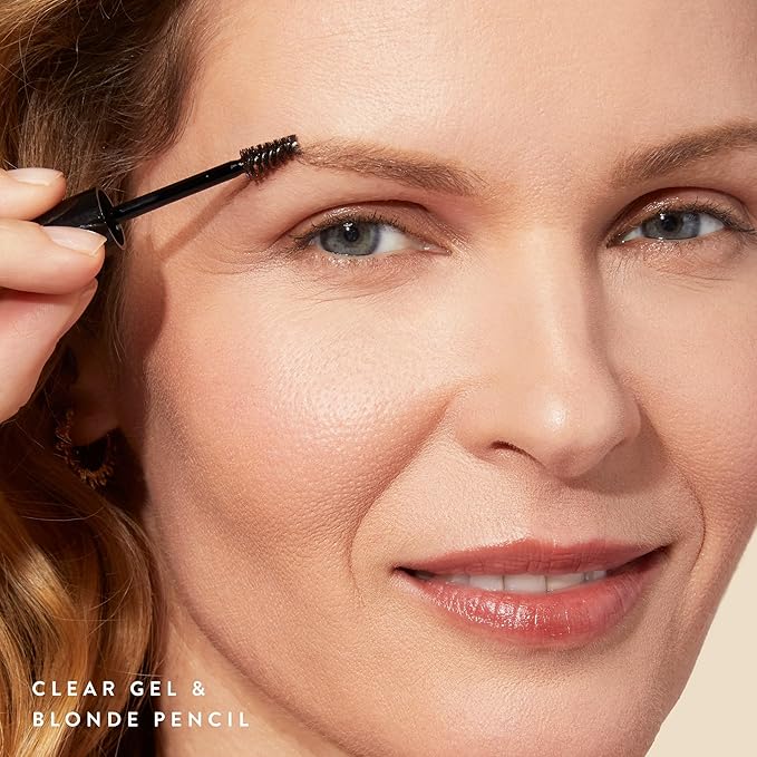 LAURA GELLER NEW YORK Sculpt-n-Stay Waterproof Brow Pencil & Gel- Blonde