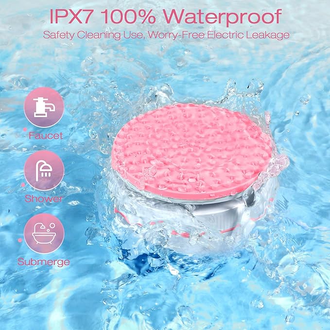 Norate Makeup Brush Cleaner, Electric Makeup Brush Cleaner Machine, Deep Clean Removes Residue from Makeup Brushes, Stocking Stuffers Christmas Gifts for Women Mom Teen Girls