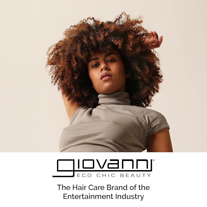 GIOVANNI Curl Defining Hair Mousse - Mousse for Curly Hair, Volumizing Hair Foam for Women & Men, Foaming Texture for Curls & Wavy Hair, Alcohol Free, Defining & Enhancing - 7 Fl Oz (Pack of 1)
