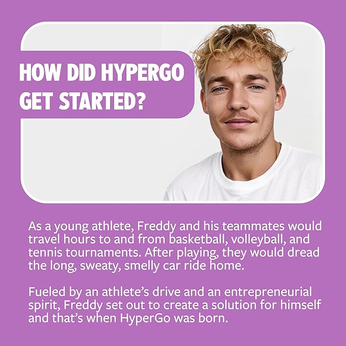 HyperGo XL Body Wipes for Women & Men – 12" x12" Rinse-Free Full Body Cleansing 30 Count Pack - Mint | Biodegradable, Hypoallergenic, Aloe-Infused | Gym, Festival, Camping Essentials