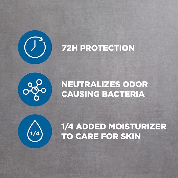DOVE MEN + CARE Antiperspirant Deodorant Stick Clean Comfort Twin Pack 72-Hour Sweat & Odor Protection Antiperspirant for Men With 1/4 Moisturizing Cream 2.7 oz
