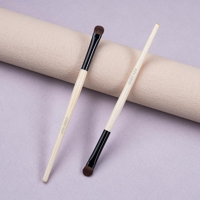 Natural Pony Hair Eyeshadow Brush, Medium Smudge Eye Shadow Brush, Shader Eye Shadow Brushes, Smudge Brush, Single Eyeshadow Brush, Natural Hair Makeup Brushes. (E803M)