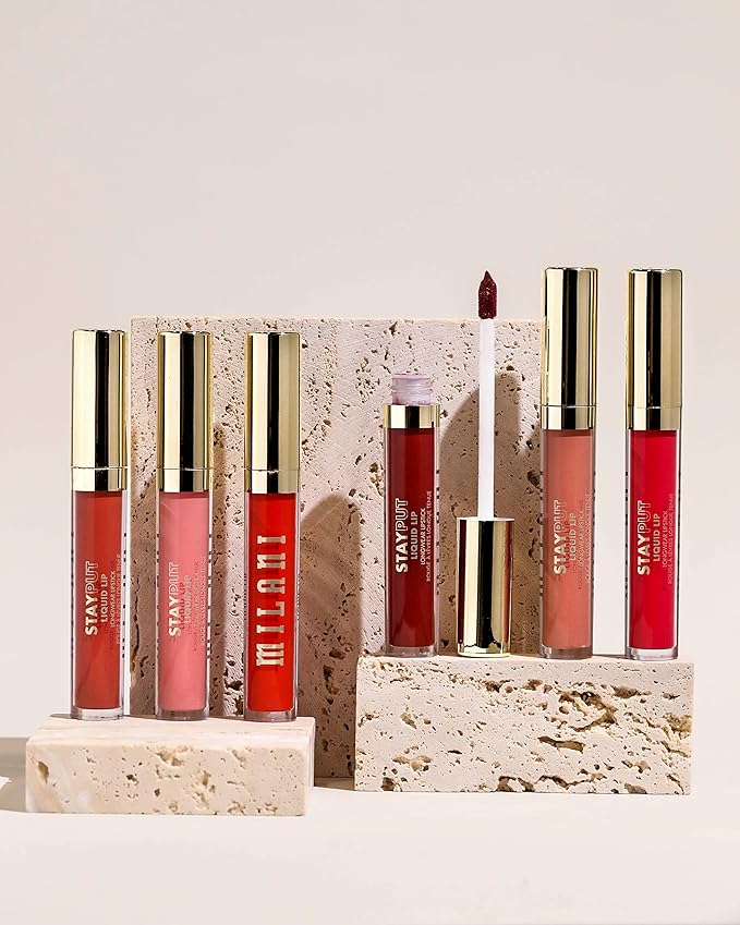 Milani Stay Put Longwear Liquid Lipstick - Smudge-Proof, Kiss-Proof, and Fade-Resistant Formula for All-Day Wear - Main Character