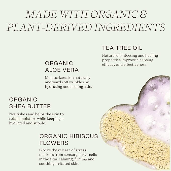 Ingreendients Natural Body Wash With Organic Ingredients - Moisturizing For Dry and Sensitive Skin, Vegan, Cruelty Free, Sulfate Free, Betaine Free (2 x 16 FL. Oz)