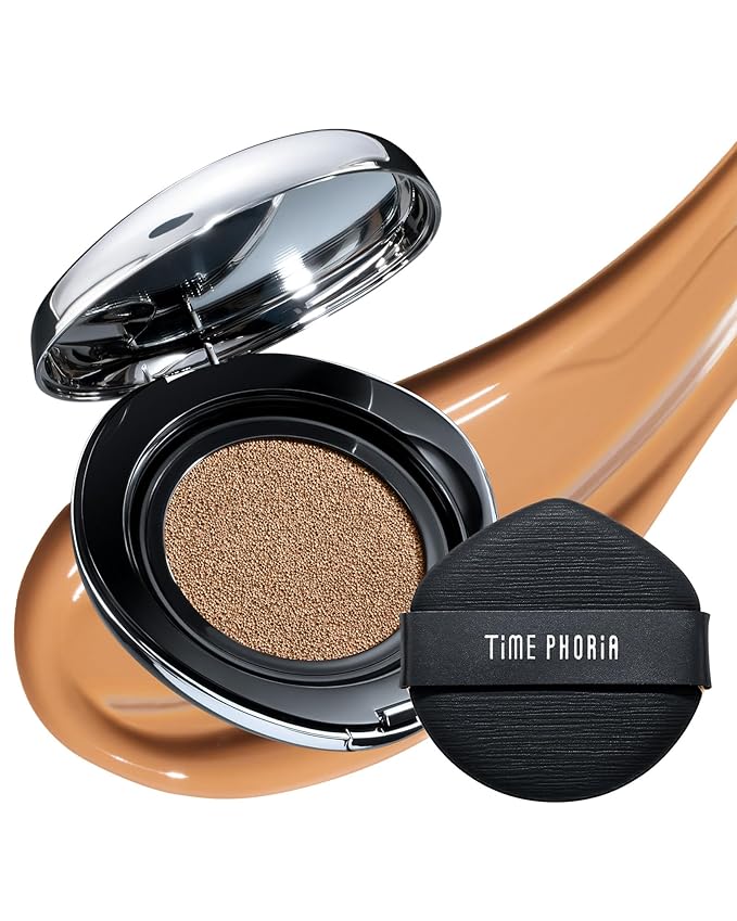 TIMELESS LUMINA MATTE PERFECTION CUSHION | Full Coverage, Weightless, Skin fit, Velvety Matte Finish, Oil-Control Waterproof Foundation, Sweatproof Flawless BB Cream CC (06 CACAO)