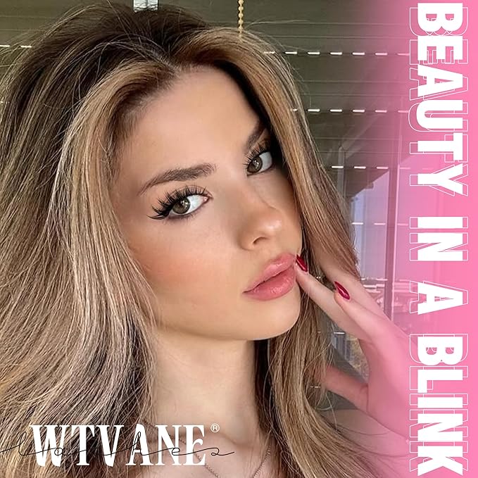 Wtvane Lash Clusters Wispy Eyelash Clusters 8-16mm Natural Cluster Eyelash Extensions Fairy Lashes Clusters False Eyelashes CD-Curly 192Pcs Individual Lashes DIY Natural Manga Lashes Look at Home