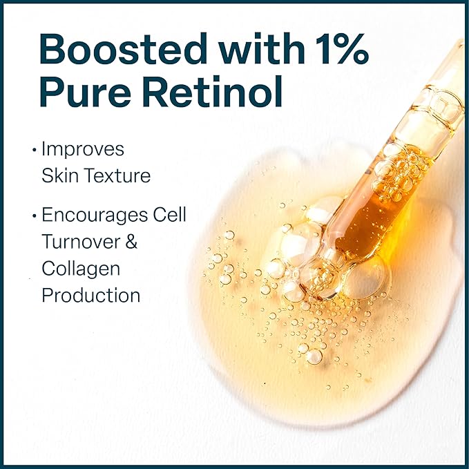 QRxLabs 5% Niacinamide Serum with 1% Retinol & Alpha Arbutin - Anti-Aging Retinol Serum for Face - Pore Minimizer - Dark Spot Remover for Face & Skin Brightening - 2 Fl Oz