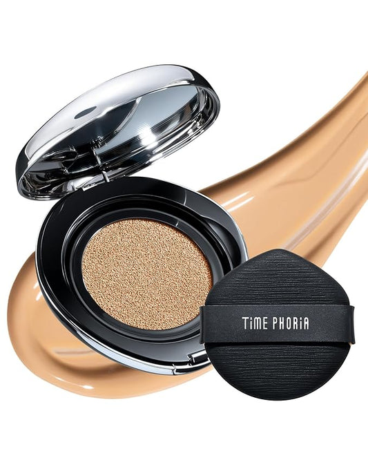 TIMELESS LUMINA MATTE PERFECTION CUSHION | Full Coverage, Weightless, Skin fit, Velvety Matte Finish, Oil-Control Waterproof Foundation, Sweatproof Flawless BB Cream CC (03W WARM FAWN)