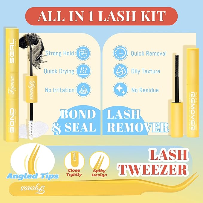 Fyonas Manga Lash Clusters Kit Spiky Anime Cluster Eyelash Extensions with Spikes 300Pcs D Curl Thick Volume Eyelash Clusters 10-16mm DIY Fairy Wispy Individual Lashes Kit (Prism Shard Kit)