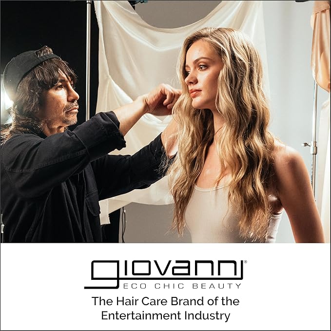 GIOVANNI Mousse Hair Styling Foam - Mousse for Curly Hair, Volumizing Hair Foam for Women & Men, Foaming, Add Texture for Curls & Wavy Hair, Defining & Enhancing - 7 Fl Oz (Pack of 1)
