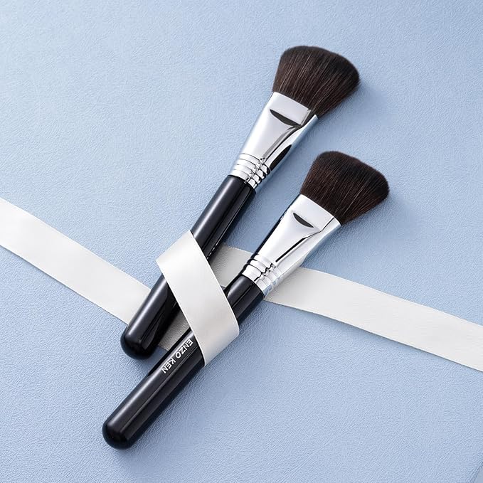 Angled Contour Brush, Sculpting Brush, Fluffy Blush Brushes, Soft Hair Makeup Brush, Detail Blush Brush, Fluffy Powder Brush for Cheeks, Contour Brushes for Makeup. (904A)