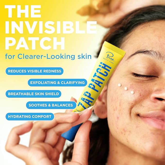 Zap Patch Targeted Spot Serum for Blemish-Prone Skin – Lightweight, Ultra-Sheer Formula to Reduce the Look of Redness, 20ml