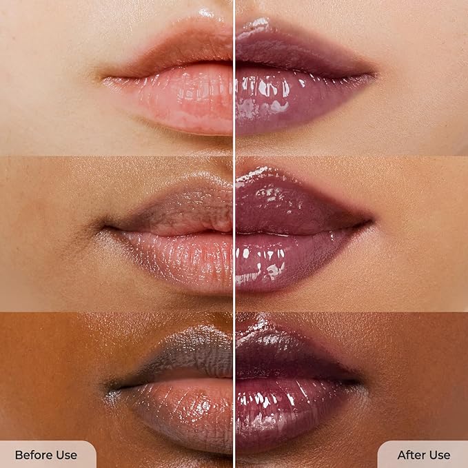 Laka Maxi Glayer Tint 3.8g/0.13oz, Glass Layer of Gloss, Ultra Glow & Vivid Layerable Pigments, High Shine Lip Oil, K-Beauty (#608 Whisper)