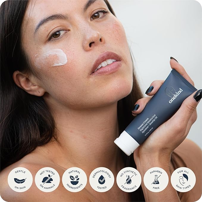 Onekind 24/7 Perfect Pair - Dream Cream Nighttime & Mega Multitasker Daytime Moisturizer for anti aging