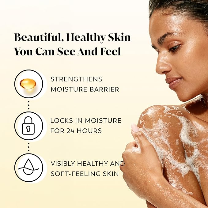 Olay Body Wash for Women, Ultra Moisture, 24hr Moisturizing, Hydrating & Refreshing, B3 Vitamin Complex, Free of Parabens & Phthalates, For All Skin Types, Shea Butter Scent, 22 fl oz (Pack of 4)