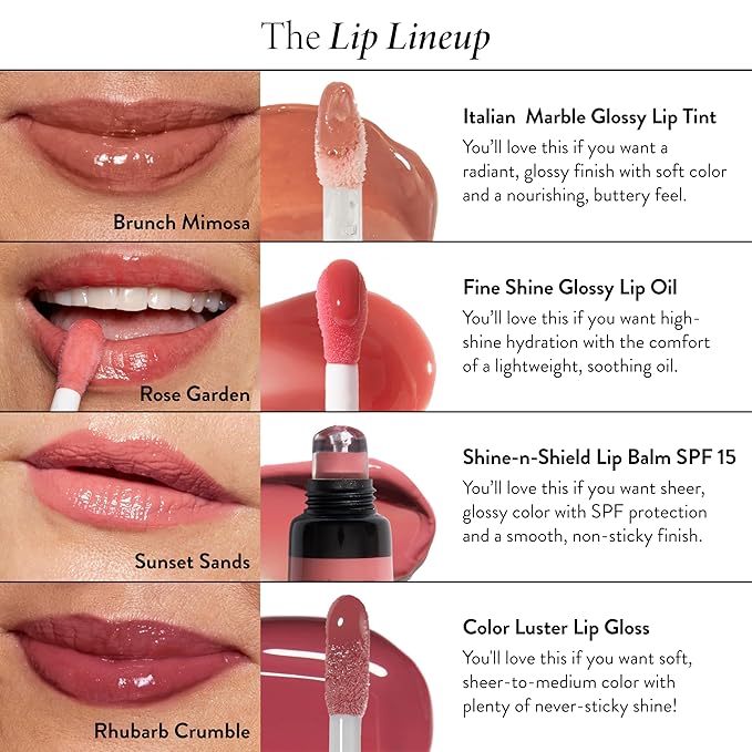 LAURA GELLER NEW YORK Color Luster Lip Gloss - Honey Caramel | Non-Sticky Lip Gloss Treatment with Sheer High-Shine Color