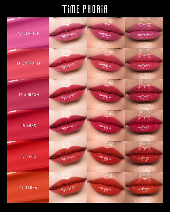 Stellar Dust Lip Stain 002 Gemini, Waterproof Transfer-Proof Lip Gloss, Light Coral Pink Tinted Glossy Finish, High-Pigment Vibrant, Hydrating Lightweight Long-Lasting Lip Makeup for Women