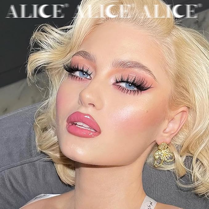 ALICE Lash Clusters Eyelash Clusters - 96pcs 10-16mm Wispy Eyelash Extensions with 84pcs 15-21mm Manga Spiky Individual Lashes - Mixed Lash Extensions for Natural Manga Look and Unique Style