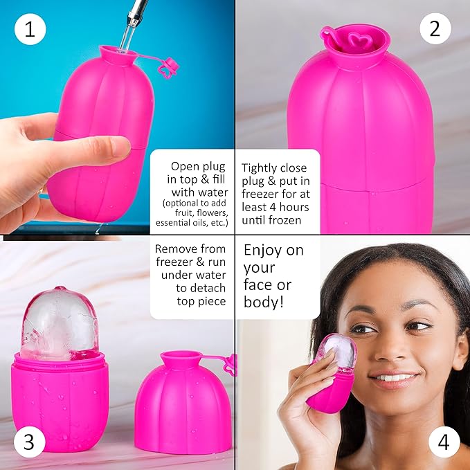 Forever 21 Ice Face Roller - 1pc Ice Roller for Face, Ice Facial Tools, Face Depuffer | Skincare Beauty Tools + Accessories