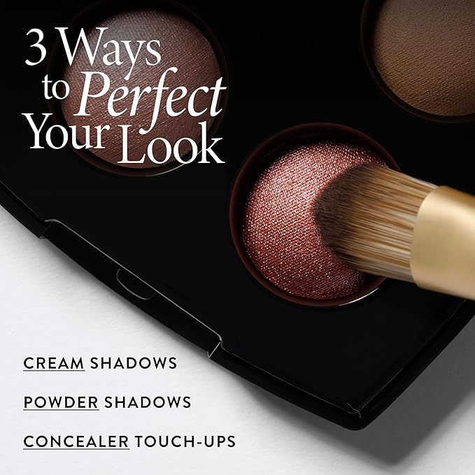 LAURA GELLER NEW YORK Cosmetic Professional Makeup Brushes - Cruelty-Free - 14 Dual-Ended Eyeshadow Brush