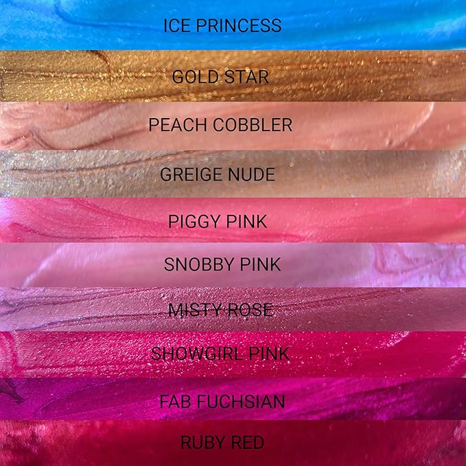 Aromi Fuchsia Lip Gloss | Highly Pigmented Magenta Pink Lip Color, Glossy Finish, Plumping Lip Oil, Non-Stick, Shimmery, High-Shine (Fab Fuchsian)