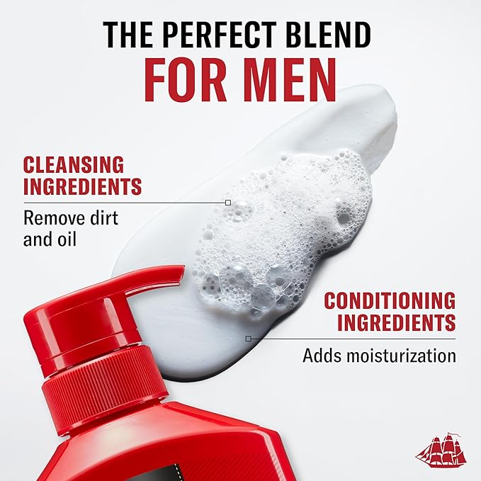 Old Spice Swagger 2-in-1 Shampoo and Conditioner Set for Men, Cedarwood Lime Scent, Healthier, Fuller, More Moisturized Looking Hair, Barbershop Quality, Remove Dirt & Oil, 21.9 Fl Oz