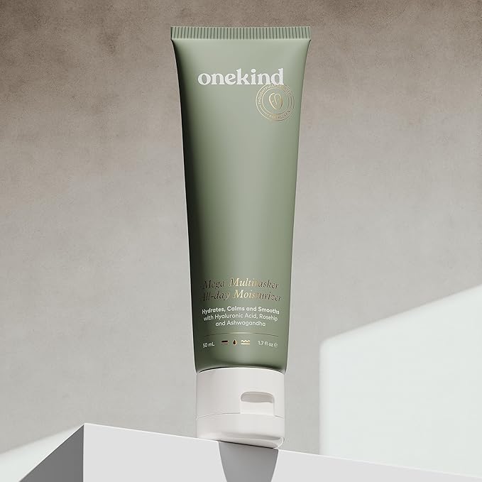 Onekind 24/7 Perfect Pair - Dream Cream Nighttime & Mega Multitasker Daytime Moisturizer for anti aging