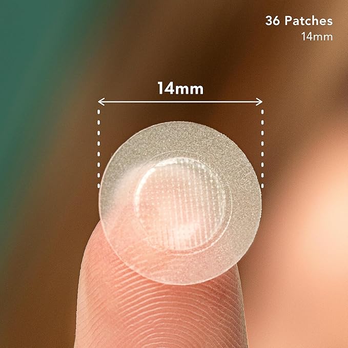 Rael Pimple Patches, Miracle Microcrystal Spot Cover - Hydrocolloid Acne Pimple Patch with Tea Tree Oil, Early Stage Zits and Blemish, Korean Skin Care (36 Count)