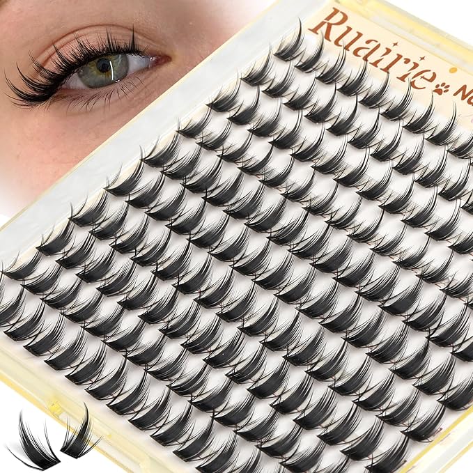 Fairy Lash Clusters Manga 10-12mm Short Eyelash Clusters Natural Lashes Clusters Wispy Cluster Eyelash Extensions Cluster Lashes C Curly Individual Lashes DIY Lash Extensions by Ruairie