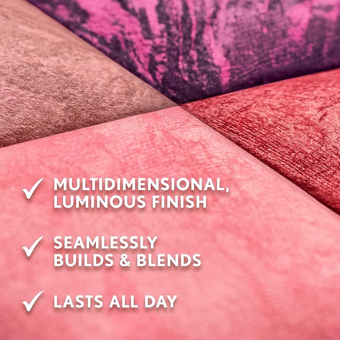COVERGIRL TruBlend Skin Enhancer Baked Luminous Blush, with Hyaluronic Acid & White Rose Extract, Blends Seamlessly - Please Please Pink (Bright Pink with Light Swirls)