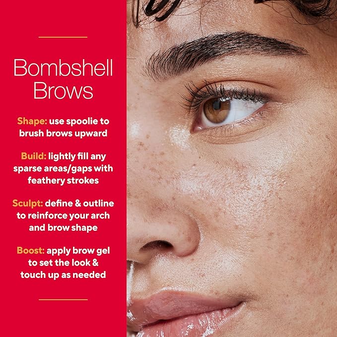 Mirabella Ultra Fine Brow Pencil, Anti-Chip Waterproof Eyebrow Pencil - Smudgeproof, Blendable & Retractable Eyebrow Pencil to Define and Fill In Brows Naturally