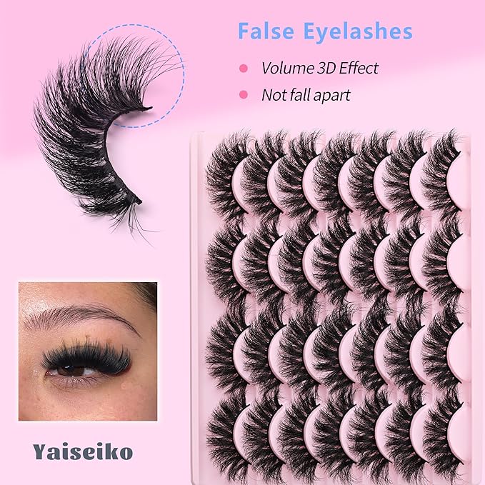 Wispy Eyelashes Cat Eye Lashes Eyelash That Look Like Extensions Strip Lashes Dramatic Eyelashes Soft 20mm Eyelash by Yaiseiko